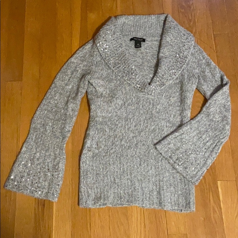 White House Black Market V-Neck Sweater